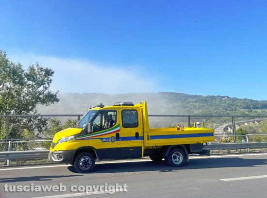 Orte - Viadotto Tevere, demolite le prime 13 campate