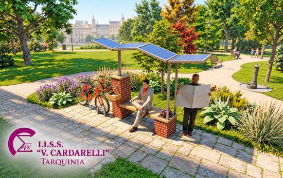 Saie 2026 - Il progetto Eco Smart Bench dell'istituto Vincenzo Cardarelli di Tarquinia