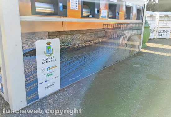 Le eco-stazioni a Civitavecchia
