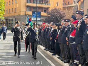 Viterbo - La celebrazione dei cento anni dell’associazione Carabinieri