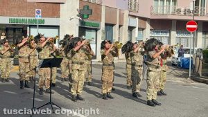 Viterbo - La celebrazione dei cento anni dell’associazione Carabinieri - I bersaglieri