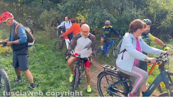 50 ciclisti inaugurano la Tuscia Route 01