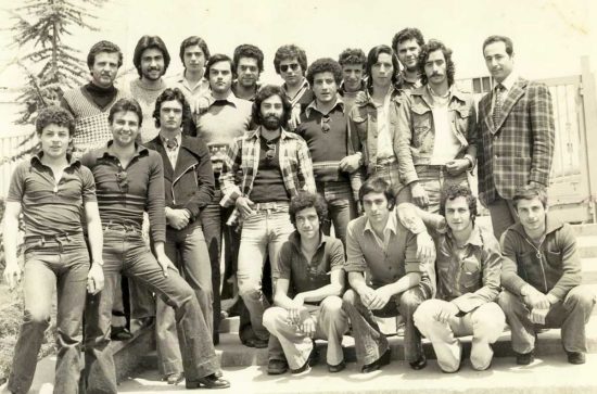 La VB/E classe '76 dell'istituto "Leonardo Da Vinci" festeggia il 50° anno dalla maturità