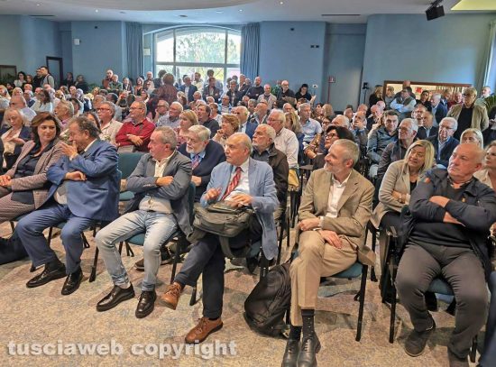Viterbo - La presentazione del libro di Giuseppe Fioroni alle Terme dei Papi