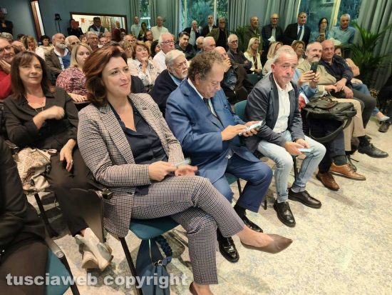 Viterbo - La presentazione del libro di Giuseppe Fioroni alle Terme dei Papi