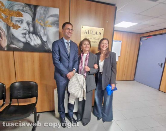 Tribunale - Intitolazione aule ad avvocati, magistrati e personale amministrativo