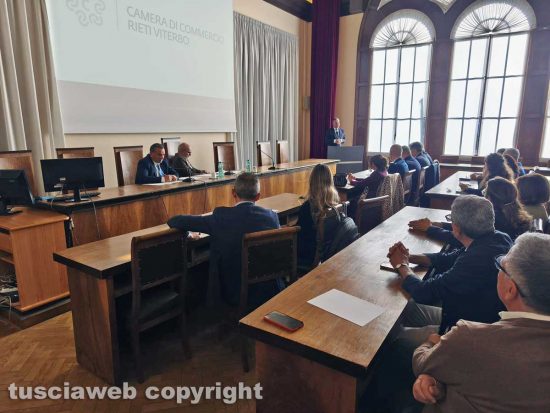 Viterbo - L'insediamento del nuovo consiglio della camera di commercio