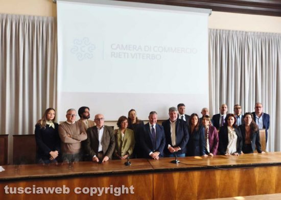 Viterbo - L'insediamento del nuovo consiglio della camera di commercio
