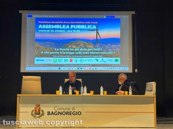 Bagnoregio - L’assemblea pubblica sulle rinnovabili