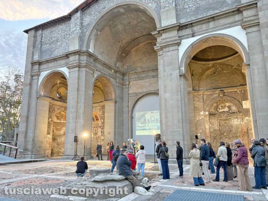 Viterbo - L'inaugurazione della chiesa di Santa Maria delle Fortezze