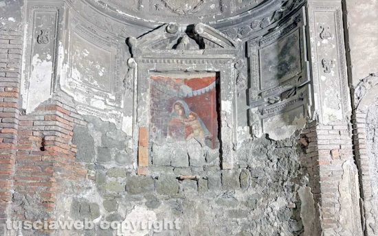 Viterbo - L'inaugurazione della chiesa di Santa Maria delle Fortezze