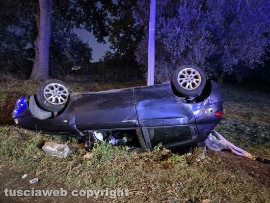 Montefiascone - Incidente in via Fiordini