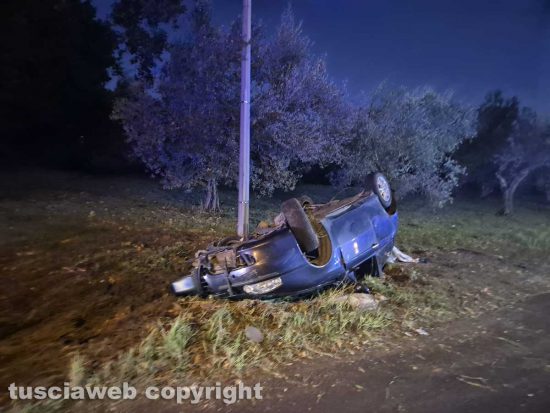 Montefiascone - Incidente in via Fiordini