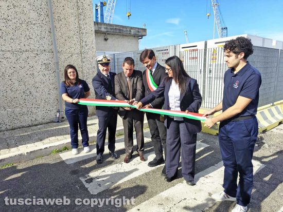 Inaugurati al porto gli impianti fotovoltaici e i sistemi di accumulo