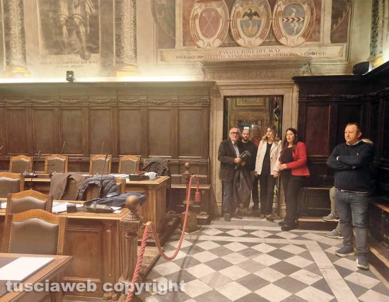 Viterbo - Consiglio comunale - L'opposizione esce