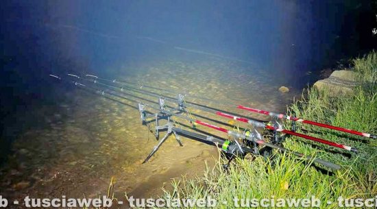 Caprarola - Sanzioni e attrezzature requisite per pesca illecita, campeggio e accensione fuochi