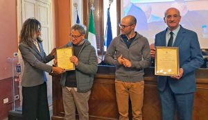 Ronciglione - Civica benemerenza alla Banda "Alceo Cantiani" e al maestro Fernando De Santis