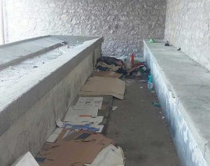 Viterbo - Rifiuti tra via S. Maria in Volturno, via Torino e via Signorelli