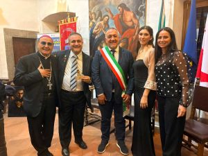 Vitorchiano - Ad Andrea Tasciotti la statuetta di Marzio